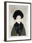 Close-Up of a Woman-null-Framed Giclee Print