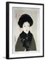 Close-Up of a Woman-null-Framed Giclee Print