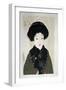 Close-Up of a Woman-null-Framed Premium Giclee Print