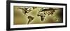 Close-Up of a World Map-null-Framed Photographic Print