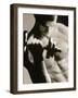 Close-up of a Young Man Working Out with a Dumbbell-null-Framed Premium Photographic Print
