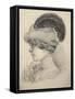 Close-Up of a Young Woman, Austria-null-Framed Stretched Canvas