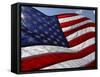 Close-up of American Flag-null-Framed Stretched Canvas