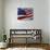 Close-up of American Flag-null-Stretched Canvas displayed on a wall