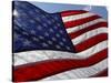 Close-up of American Flag-null-Stretched Canvas