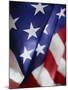 Close-up of American Flag-Rick Barrentine-Mounted Photographic Print