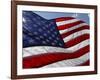 Close-up of American Flag-null-Framed Photographic Print