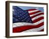 Close-up of American Flag-null-Framed Photographic Print