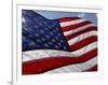 Close-up of American Flag-null-Framed Photographic Print