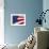 Close-up of an American Flag Waving in the Wind-null-Framed Photographic Print displayed on a wall