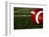 Close up of an American Football-33ft-Framed Photographic Print