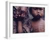 Close-Up of an Indonesian Child Holding on to the Hand of His Mother-Co Rentmeester-Framed Photographic Print
