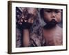 Close-Up of an Indonesian Child Holding on to the Hand of His Mother-Co Rentmeester-Framed Photographic Print