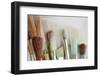 Close-Up of Artist's Brushes, Seabeck, Washington, USA-Jaynes Gallery-Framed Photographic Print