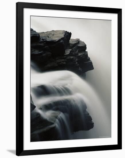 Close-Up of Athabasca Falls, Jasper National Park, Unesco World Heritage Site, Alberta, Canada-James Hager-Framed Photographic Print