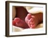 Close-up of Baby's Feet-Mitch Diamond-Framed Premium Photographic Print