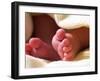 Close-up of Baby's Feet-Mitch Diamond-Framed Photographic Print