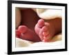 Close-up of Baby's Feet-Mitch Diamond-Framed Photographic Print