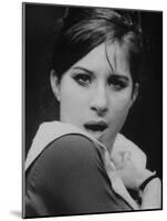 Close Up of Barbra Streisand in Scene from Stage Production "I Can Get It for You Wholesale."-George Silk-Mounted Premium Photographic Print
