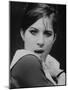 Close Up of Barbra Streisand in Scene from Stage Production "I Can Get It for You Wholesale."-George Silk-Mounted Premium Photographic Print