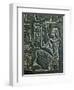 Close Up of Basalt Stele of Chia-null-Framed Giclee Print