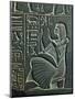 Close Up of Basalt Stele of Chia-null-Mounted Giclee Print