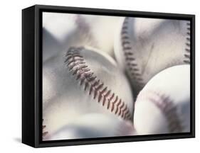 Close-up of Baseballs-null-Framed Stretched Canvas