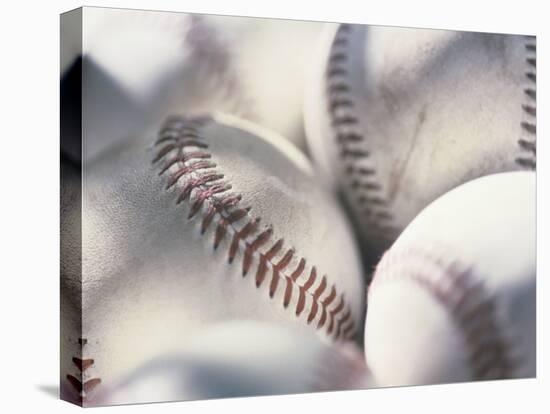 Close-up of Baseballs-null-Stretched Canvas