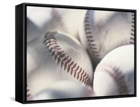 Close-up of Baseballs-null-Framed Stretched Canvas