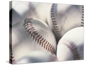 Close-up of Baseballs-null-Stretched Canvas