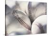 Close-up of Baseballs-null-Stretched Canvas