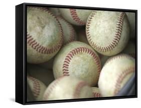 Close-up of Baseballs-null-Framed Stretched Canvas