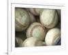 Close-up of Baseballs-null-Framed Premium Photographic Print