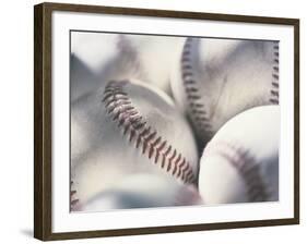 Close-up of Baseballs-null-Framed Photographic Print