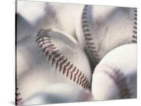 Close-up of Baseballs-null-Stretched Canvas