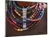 Close-Up of Bead Necklaces of a Hamer Woman, Turmi, Omo Region, Ethiopia, Africa-Carlo Morucchio-Mounted Photographic Print