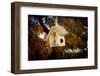 Close-up of broken birdhouse, Oakland, Alameda County, California, USA-Panoramic Images-Framed Photographic Print