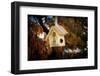 Close-up of broken birdhouse, Oakland, Alameda County, California, USA-Panoramic Images-Framed Photographic Print