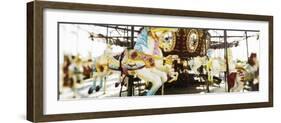 Close-Up of Carousel Horses, Coney Island, Brooklyn, New York City, New York State, USA-null-Framed Photographic Print