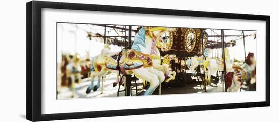 Close-Up of Carousel Horses, Coney Island, Brooklyn, New York City, New York State, USA-null-Framed Photographic Print