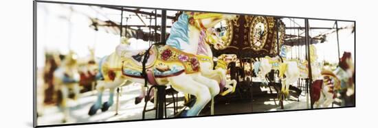 Close-Up of Carousel Horses, Coney Island, Brooklyn, New York City, New York State, USA-null-Mounted Photographic Print