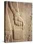 Close up of Carved Relief, Nimrud, Iraq, Middle East-Nico Tondini-Stretched Canvas