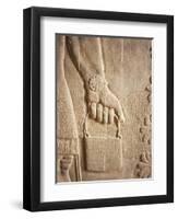 Close up of Carved Relief, Nimrud, Iraq, Middle East-Nico Tondini-Framed Photographic Print