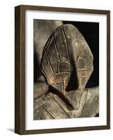 Close-Up of Carving, Vinca Culture, Belgrade Museum, Serbia-Adam Woolfitt-Framed Photographic Print