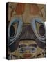 Close up of Carvings, Thunderbird Park, Victoria, British Columbia (B.C.), Canada, North America-Robert Harding-Stretched Canvas