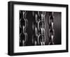 Close Up of Chain Links-David H. Wells-Framed Photographic Print