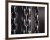 Close Up of Chain Links-David H. Wells-Framed Photographic Print