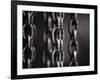 Close Up of Chain Links-David H. Wells-Framed Photographic Print