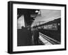 Close Up of Chicago North Shore Railroad Commuters-Francis Miller-Framed Photographic Print