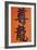 Close-up of Chinese Calligraphy at a Temple, Stanley, Hong Kong, China, Asia-Amanda Hall-Framed Photographic Print